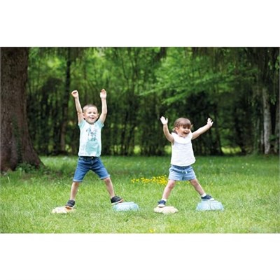 Smoby, 840400, Macera Denge Parkuru, Kaybaz Tabaka, Sağlam Malzeme, 4 Basamak Taşı ve Denge Kirişi, Adventure Balancing Course