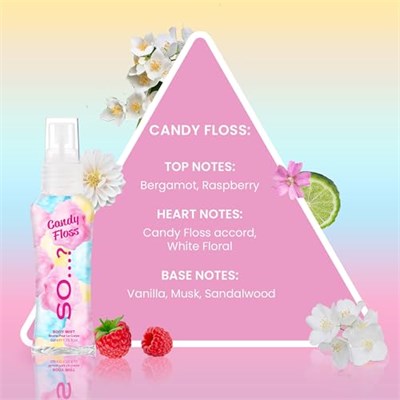 So...? Body Mist Mini Vücut Spreyi Hediye Seti (4X50ML)