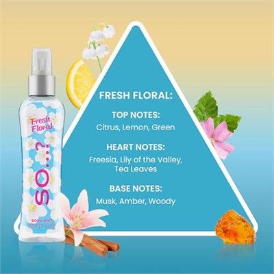 So...? Fresh Floral Vücut Spreyi 100 ml