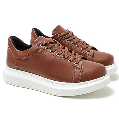 Solaress 257 Erkek Deri Sneaker, Her Tarza Uygun Günlük Spor Ayakkabı