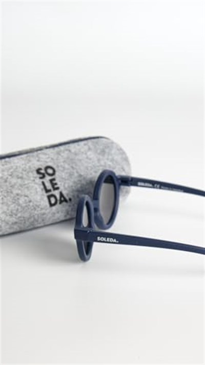 SOLEDA 0-12 Ay Bebek Güneş Gözlüğü Denim Blue