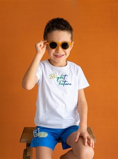 SOLEDA 3-6 Yaş Çocuk Güneş Gözlüğü - Honey Bee (Bal Sarısı)
