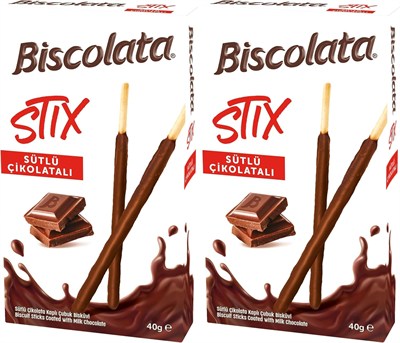 Şölen Şölen Biscolata Stix Sütlü 40 Gr