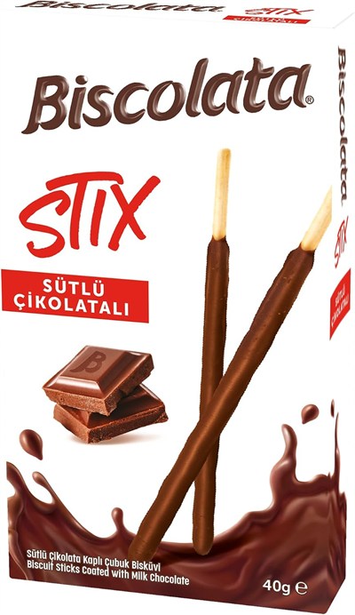Şölen Şölen Biscolata Stix Sütlü 40 Gr