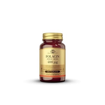Solgar Folic Acid 100 Tablet