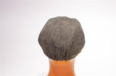 solognac Erkek Şapka Driver Kasket Flat Cap Su Tutmaz Yünlü Bej BEJ 56 CM