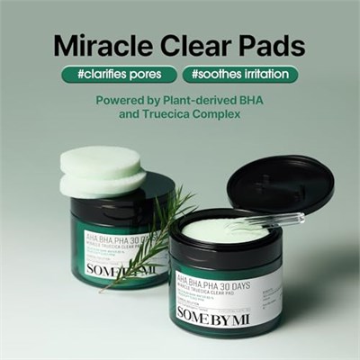 SOME BY MI AHA-BHA-PHA 30 Days Miracle Truecica Clear Pad Pamuk Ped 70 Pads