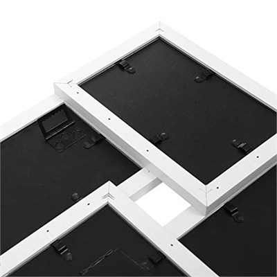 SONGMICS 4 fotoğraf için resim çerçevesi kolajı, 10 x 15 cm RPF25WT