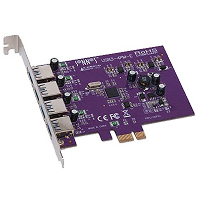 Sonnet Technologies USB3 – 4PM-E Allegro PCI-E kart (4-Port, USB 3.0)