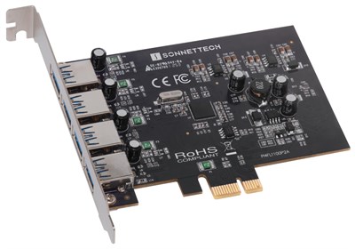Sonnet Technologies USB3 – 4PM-E Allegro PCI-E kart (4-Port, USB 3.0)