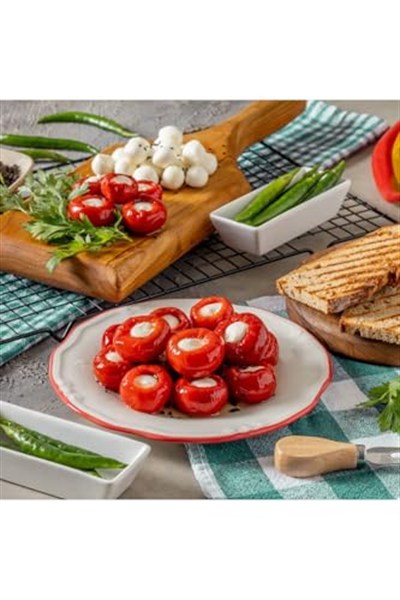Sosero Peynir Dolgulu Kiraz Biber 3 X 290 Gr Cam Kavanoz