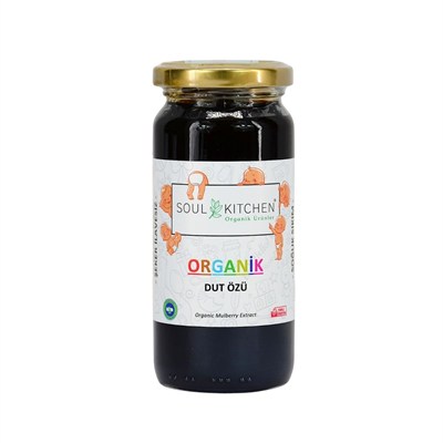 Soul Kitchen Organik Dut Özü 315gr (Soğuk Sıkım) (Şeker İlavesiz)