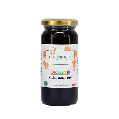 Soul Kitchen Organik Keçiboynuzu Özü 315gr (Soğuk Sıkım) (Şeker İlavesiz)