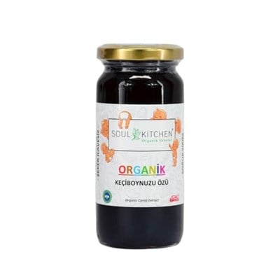 Soul Kitchen Organik Keçiboynuzu Özü 315gr (Soğuk Sıkım) (Şeker İlavesiz)