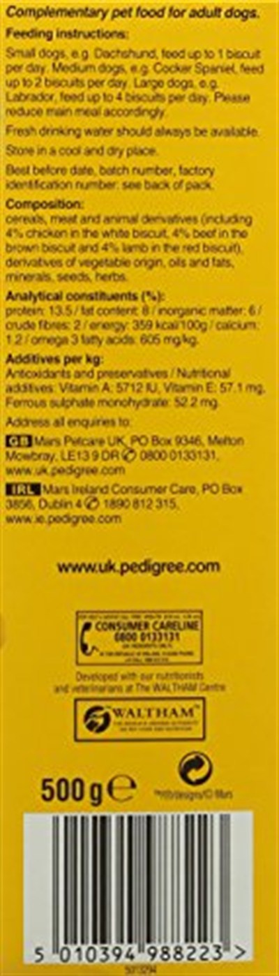Soy ağacı biscrok köpek orijinal davranır, 500g