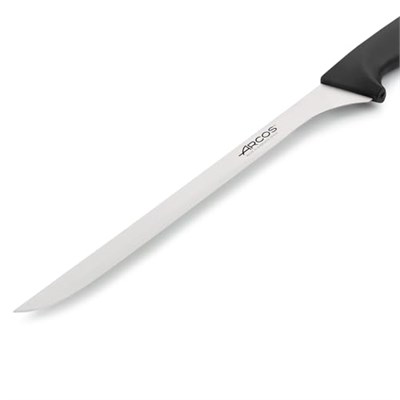 Soyma bıçağı Arcos paslanmaz çelik 135600 Nizza Nitrum ve polipropilen-sap ile 24 cm yaprak blister