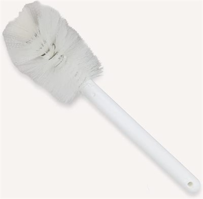 SPARTA CFS 4046600 Saplı Bira Şişesi Fırçası, Polyester Kıllar, 6,5 cm Kıl Çapı, 30,48 cm Toplam Uzunluk