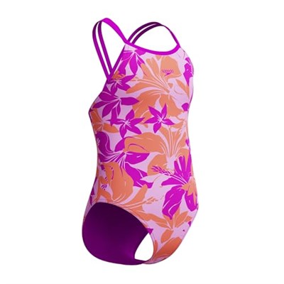 Speedo Alo Pt Twnstrp Jf Pink Kız Çocuk Mayosu 8-00313618141 Pembe