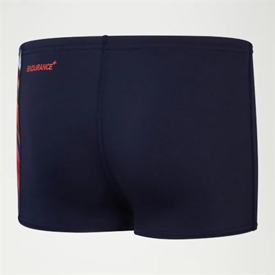 Speedo Digi Alov Panelli Asht Jm Erkek Çocuk Slip Mayosu, 8-10 Yaş, Siyah