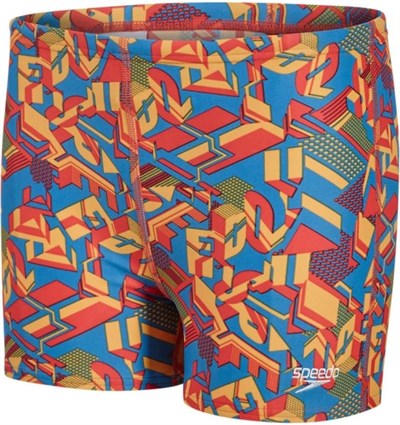 Speedo Erkek Clash blok Allover