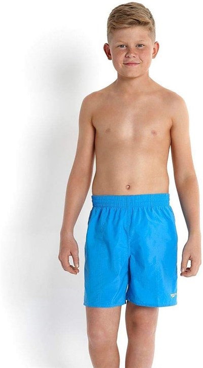 Speedo Solid Erkek Çocuk Şort Mayo - Mavi