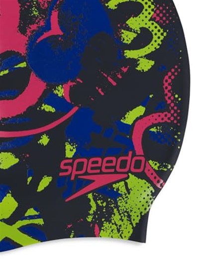 Speedo SPEEDO SLOGAN PRT CAP AU LACİVERT Unisex Bone LACİVERT Tek Ebat