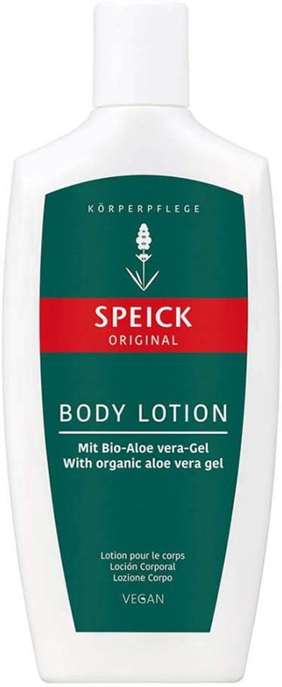 Speick Original Vücut Losyonu 250 ml | Unisex Nemlendirici Vücut Losyonu, Organik Aloe Vera Jel, Hassas Ciltler İçin, Vegan, Doğal Speick Bitki Özü