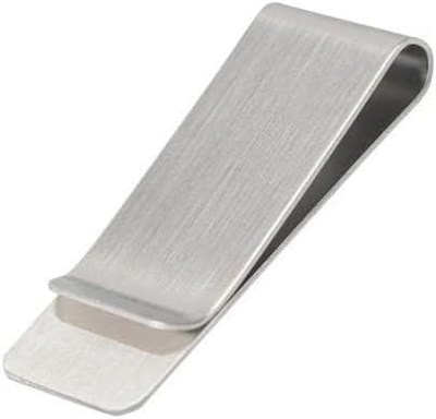 SPELT Metal Mini Kağıt Para Tokası Kart Tutucu Klips Cüzdan Ataş Gümüş 5cm x 1,5cm Küçük Boy