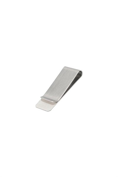 SPELT Metal Mini Kağıt Para Tokası Kart Tutucu Klips Cüzdan Ataş Gümüş 5cm x 1,5cm Küçük Boy