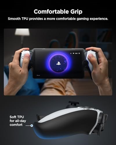 Spigen Sony Playstation Portal ile Uyumlu Kılıf Thin Fit Ultra ince ve Hafif Siyah Kapak - ACS07235 (Spigen TR Garantili)