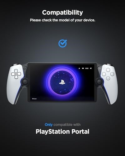 Spigen Sony Playstation Portal ile Uyumlu Kılıf Thin Fit Ultra ince ve Hafif Siyah Kapak - ACS07235 (Spigen TR Garantili)
