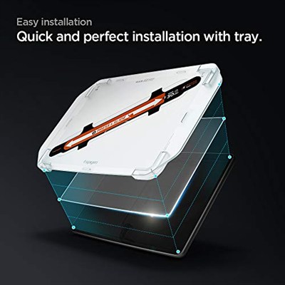 Spigen Tesla Model Y (2024-2023) & Model 3 (2023) Cam Ekran Koruyucu GLAS.tR EZ Fit Anti-Glare - AGL01086