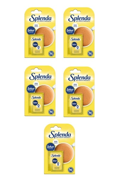 Splenda Tatlandırıcı 500 Tablet - 5Li