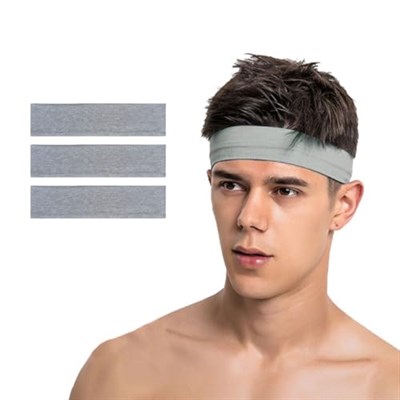 Spor Saç Bandı 3lü Sporcu Erkek Kafa Bandı Headband Tenis Gym Ter Bantı Fitness Saç Bantları Yoga Crossfit Bisiklet Koşu Canlı İddia Yürüyüş Erkekler Süper Lig Penye Esnek Saç Bantı