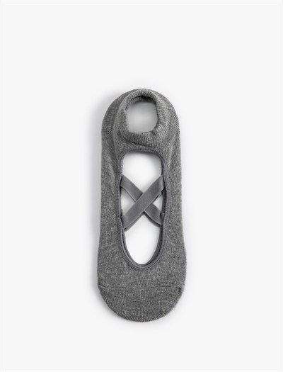 Spor Yoga Çorabı Çapraz İpli