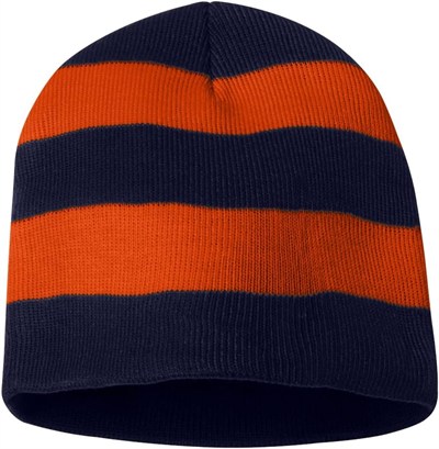 Sportsman SP01 - Rugby Çizgili Örgü Bere