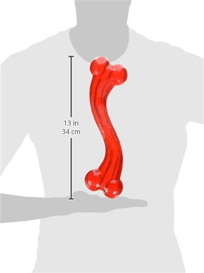 SPOT Ethical Products Tarafından Öne Çıkanlar - Play Strong - S Bone - Agresif Chewers için Köpek Oyuncağı İnteraktif Dayanıklı Köpek Oyuncağı - Seçenekler: 12-Inch, 12-Inch (2 paketi)