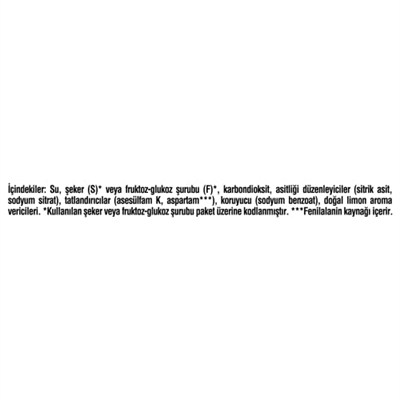 Sprite Limon Aromalı Kutu 6x250 ml