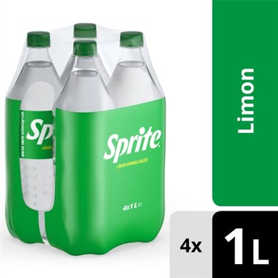 Sprite Limon Aromalı Pet 4x1 L