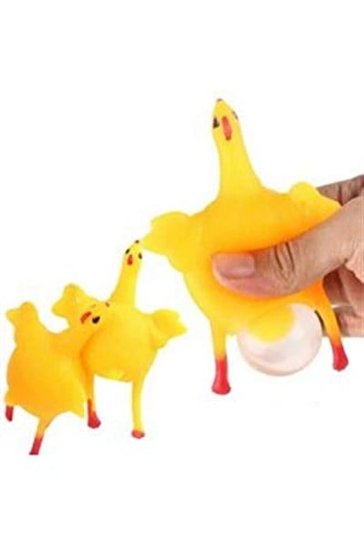 Squishy Yumurtlayan Tavuk Anahtarlık Çanta Ve Cüzdan Süsü Hediyelik