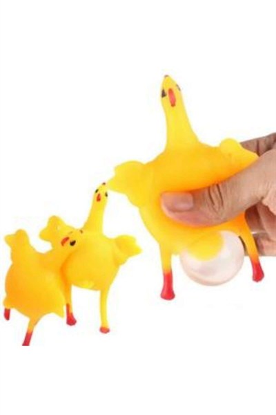 Squishy Yumurtlayan Tavuk Anahtarlık Çanta Ve Cüzdan Süsü Hediyelik