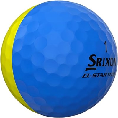 Srixon Q-Star Tour Divide Mavi/Sarı Golf Topları