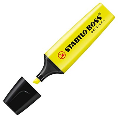 STABILO - İşaretleme Kalemi - BOSS ORIGINAL - 4lü Paket - Çeşitli Renkler
