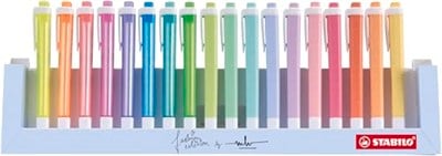 STABILO - İşaretleme Kalemi - swing cool - 8 Neon, 10 Pastel