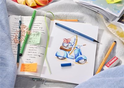 STABILO Pen 68 - Açık Kırmızı (2 paketi) - Seçenekler: 1 stück (10er Pack), 1 stück (10er Pack) (2 paketi)...