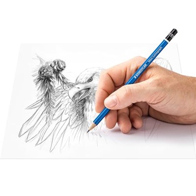 Staedtler 100 G24 Mars Lumograph Kurşunkalem 24lü Metal Kutuda