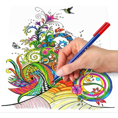 Staedtler 323 Sb20 Triplus Color Üçgen Keçeli Kalem 1.0 mm 20li Set