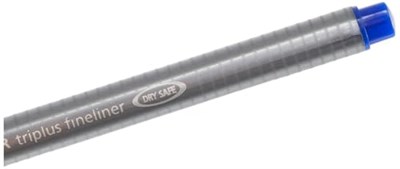 Staedtler 3343 Triplus Fineliner Keçeli Kalem, 0.3 mm Uç, Su Bazlı Mürekkep, Mavi - Seçenekler: 1 stück (1er Pack), 1 stück (1er Pack) (2 paketi), 1 adet...