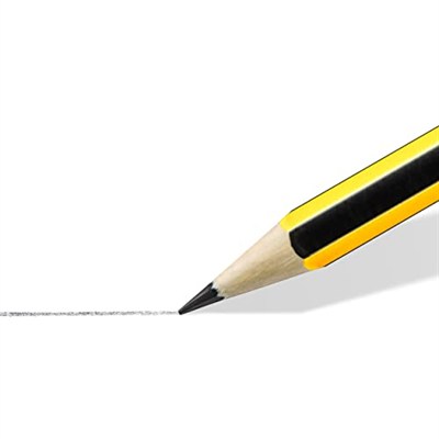 STAEDTLER Noris 120 kurşun kalem, Upcycled Wooddan üretilmiştir, sertlik derecesi HB, kaymaz yumuşak yüzey, yüksek kitap dayanıklılığı, yüksek kalite, Alman malı, 12 adet, 120-2