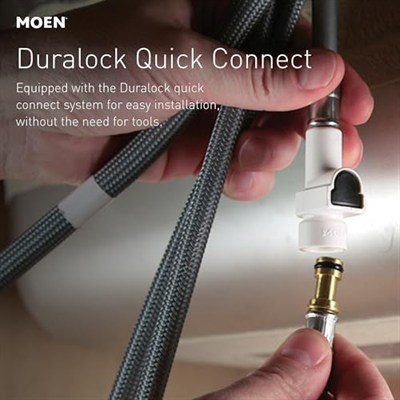 (Standard, Kitchen Faucet, Chrome) - Moen 7594C Arbour One-Handle Pulldown Kitchen Faucet Featuring Power Boost and Reflex, Chrome
